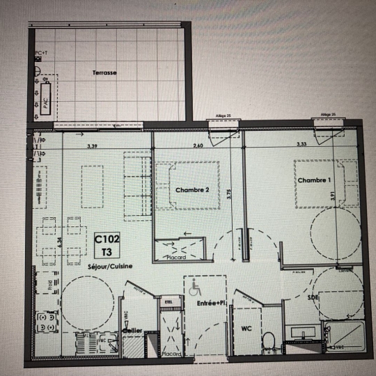  Annonces SAUVIAN : Appartement | BEZIERS (34500) | 58 m2 | 227 000 &euro; 